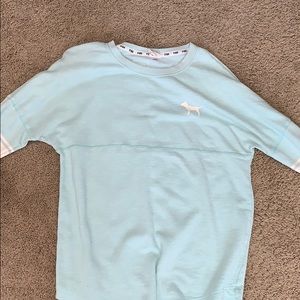 PINK long sleeve, light blue